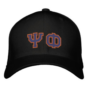 Psi Phi Fan Bestickte Baseballkappe