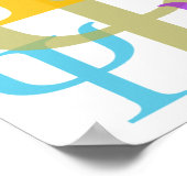 Psi-Poster Poster (Ecke)