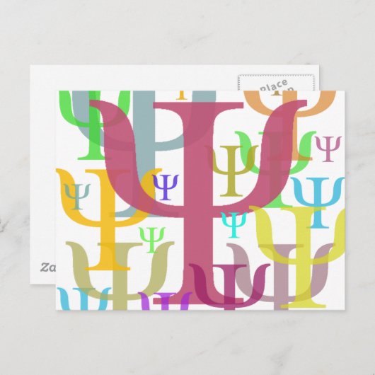 Psi Postkarte (Vorne/Hinten)