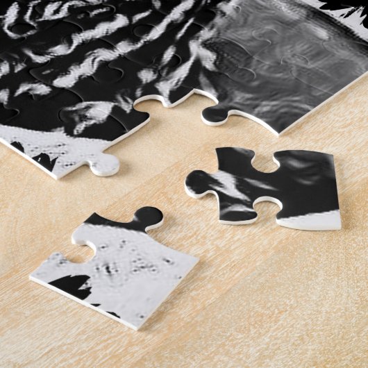 Psicodelic Pop-Frauen-Puzzlespiel Puzzle (Seite)