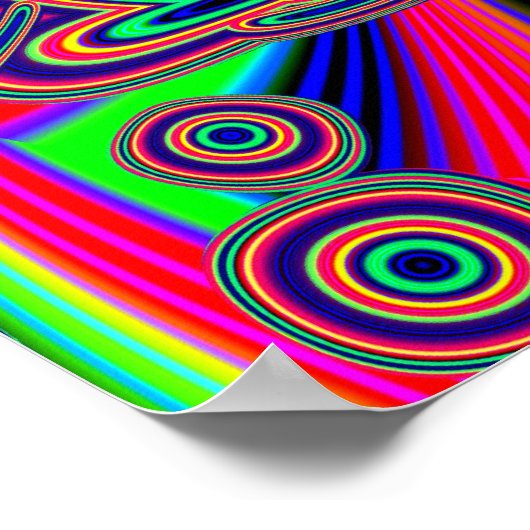 ‚Psicomotoria‘ Poster (Ecke)