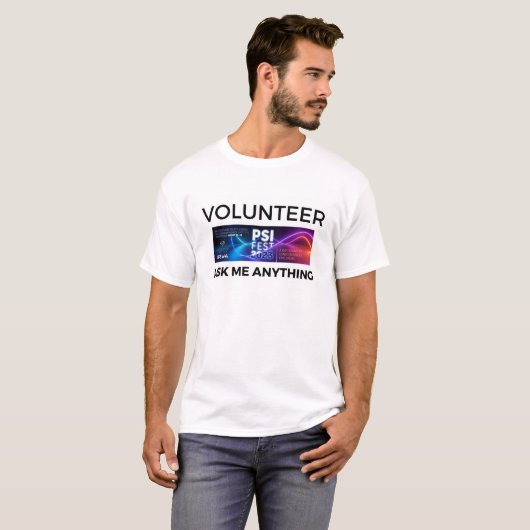 PsiFest2023 Volunteer Tee Shirt (Vorne ganz)