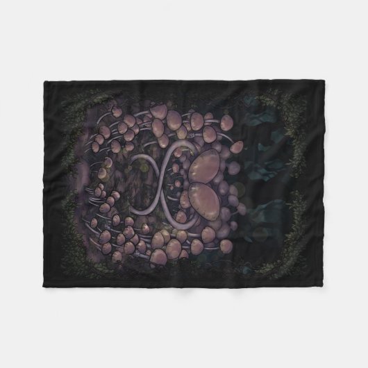 Psilocybe Allenii Fleecedecke (Vorderseite (Horizontal))