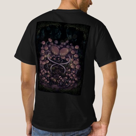 Psilocybe Allenii T-Shirt (Rückseite)