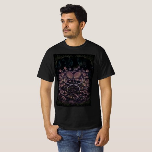 Psilocybe Allenii T-Shirt (Vorne ganz)