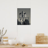 Pskov Kreml und Dreifaltigkeitskirche Poster (Küche)