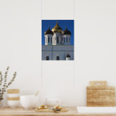 Pskov Kreml und Dreifaltigkeitskirche Poster (Küche)