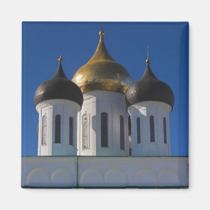 Pskov Kremlin and Trinity Cathedral Magnet