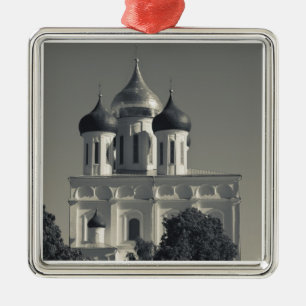 Pskov Kremlin and Trinity Cathedral Silbernes Ornament