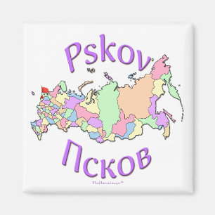 Pskov Russland Magnet