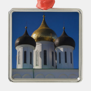 Pskow Kreml und Dreifaltigkeitskathedrale Ornament Aus Metall