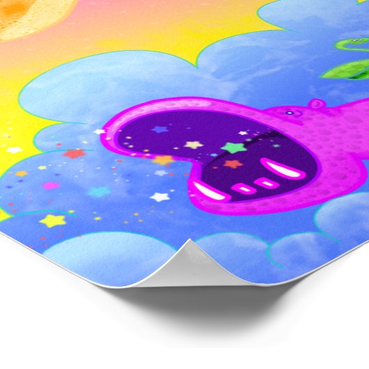 Pskychedelic Poster (Ecke)