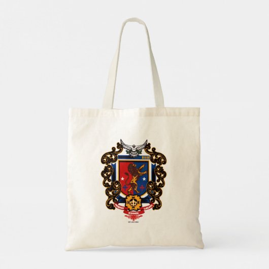 PSL Familienwappen Tote Bag Tragetasche (Rückseite)