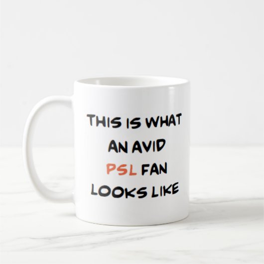 psl fan, avid kaffeetasse (Links)