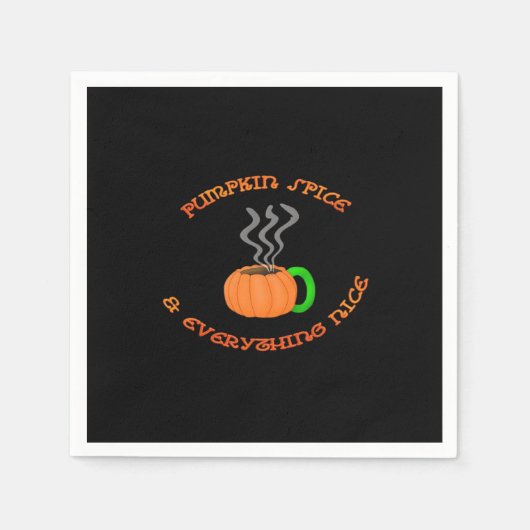 PSL Pumpkin Gewürz & Everything Nice Serviette (Vorderseite)