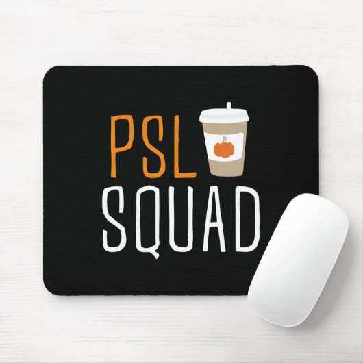 PSL Squad Pumpkin Gewürz Latte Lover Herbst Herbst Mousepad (Mit Mouse)