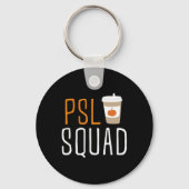PSL Squad Pumpkin Gewürz Latte Lover Herbst Herbst Schlüsselanhänger (Vorderseite)