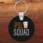 PSL Squad Pumpkin Gewürz Latte Lover Herbst Herbst Schlüsselanhänger (Vorderseite)