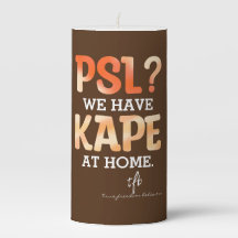 PSL vs. Kape Filipino Herbstkaffee Spaß 3X6"