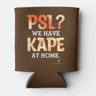 PSL vs. Kape Filipino Herbstkaffee Spaß Dosenkühler
