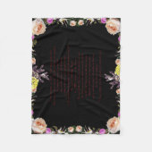 PSLAM-11ת Der Herr ist in seinem heiligen Tempel, Fleecedecke (Vorderseite)