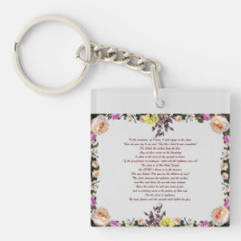 PSLAM-11ת Der Herr ist in seinem heiligen Tempel, Schlüsselanhänger