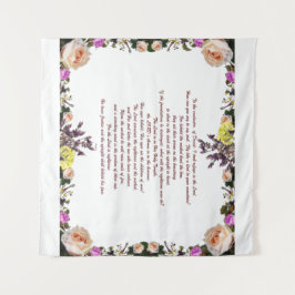 PSLAM-11ת Der Herr ist in seinem heiligen Tempel, Wandteppich