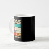 Psoas, wie gesagt, Physiotherapeut Mage Therapi Kaffeetasse (Vorderseite Links)