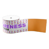 Psoriasis Awareness Pattern Ribbon Ripsband (Spule)