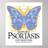 Psoriasis Butterfly Poster (Vorne)