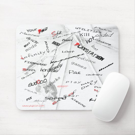 Pspiso.com Mousepad (Mit Mouse)