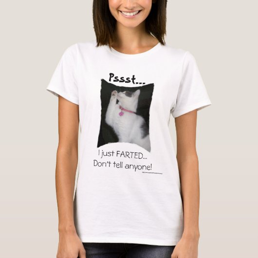 Pssst… Farted ich gerade T-Shirt (Vorderseite)