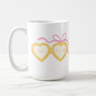 Pssst… Ich bin ein Hexen-Anhänger-Design   Süße ro Kaffeetasse
