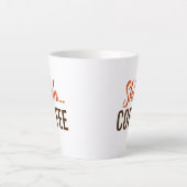 Pssst...Kaffee Kaffee Milchtasse (Vorderseite)