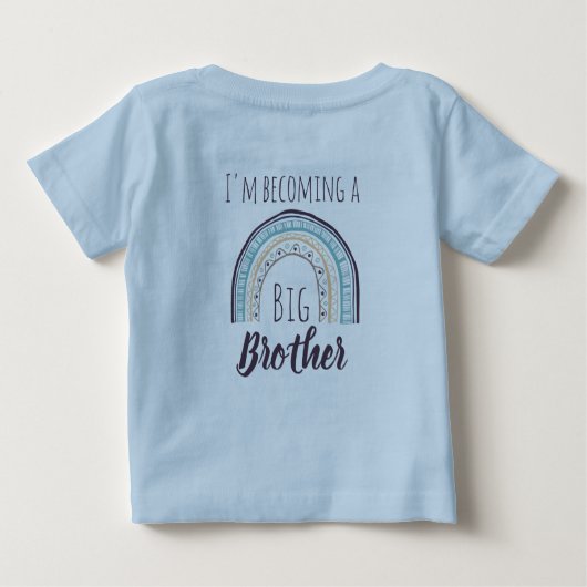 psst I have a secret, big brother Baby T-shirt (Rückseite)