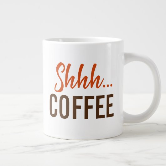 Psst...Kaffee Jumbo-Tasse (Rechts)