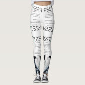 Psst Leggingist Leggings (Vorderseite)