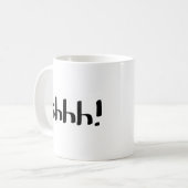Pst! Kaffeetasse (Vorderseite Links)