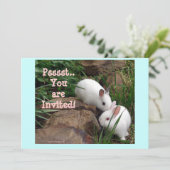 Pst, Sie sind eingeladen! Einladung (Stehend Vorderseite)