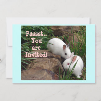 Pst, Sie sind eingeladen! Einladung