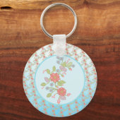 Pstellblumen Schlüsselanhänger (Vorderseite)