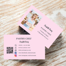 Pstry Koch Foto Slogan QR-Code pink
