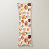 Pstry Pattern Body Pillow Seitenschläferkissen (Rückseite (Vertikal))