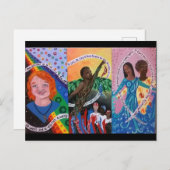 PSummer in der Psalms Postkarte (Vorne/Hinten)