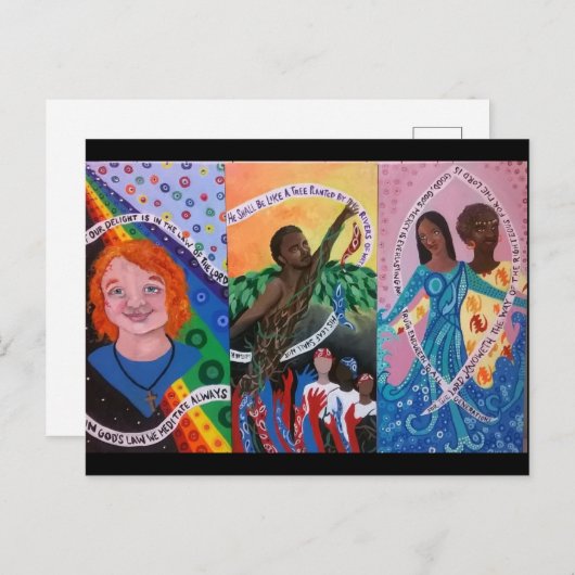 PSummer in der Psalms Postkarte (Vorne/Hinten)