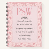 PSW Spiral Notebook Notizblock (Vorderseite)