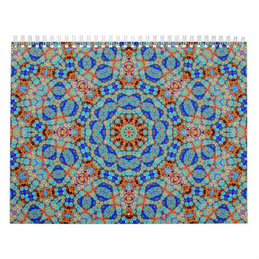 Psy Cactus Mandala Kalender (Titelbild)