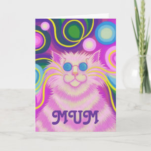 Psy-cat-delic 'MUM''Groovy Geburtstag' Karte