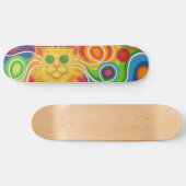 Psy-cat-delic Skateboard (Horizontal)