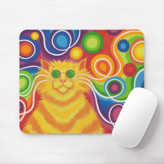 Psy-cat-delikate Mousepad (Mit Mouse)